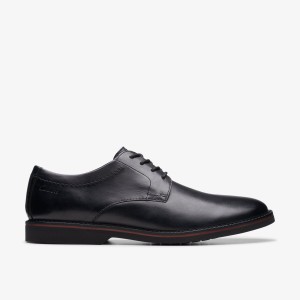 Clarks Atticus Lace Black Finskor Herr Svarta | TRW-318624
