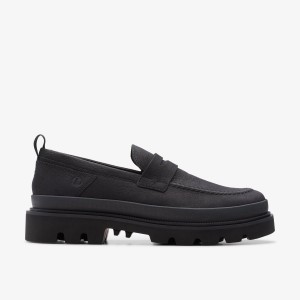 Clarks Badell Step Black Nubuck Finskor Herr Svarta | PSH-062187