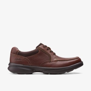 Clarks Bradley Vibe Tan Tumbled Finskor Herr Bruna | MLX-891456
