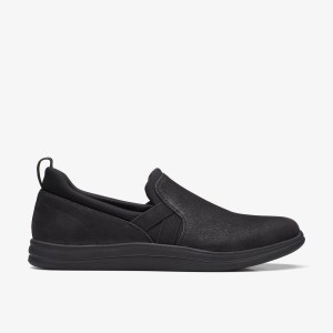 Clarks Breeze Bali Black Slip On Dam Svarta | TSM-763529
