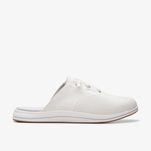 Clarks Breeze Clara White Slip On Dam Vita | HZY-315642