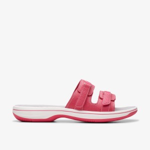 Clarks Breeze Piper Bright Pink Combination Sandaler Dam Ljusrosa | XPQ-139704