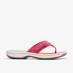 Clarks Breeze Sea Brt Pink Ombre Sandaler Dam Rosa | ZDS-209586