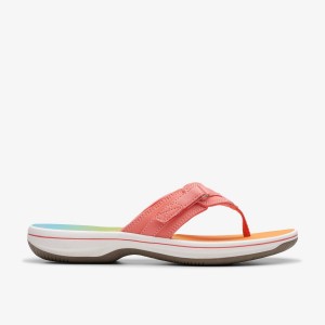 Clarks Breeze Sea Coral Ombre Sandaler Dam Korall | CLV-028965