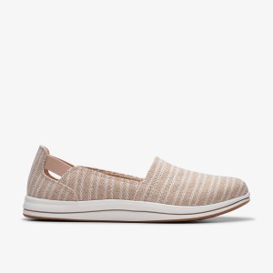 Clarks Breeze Step II Sand Slip On Dam Bruna | QNY-801925
