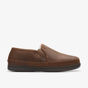 Clarks Challen Rise Beeswax Tofflor Herr Beeswax | BKN-172089