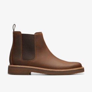 Clarks Clarkdale Easy Beeswax Leather Stövlar Herr Beeswax | XUR-897516