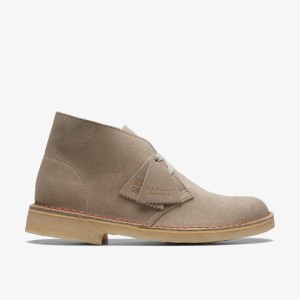 Clarks Desert Boot Sand Suede Ökenboots Herr Bruna | BWS-365279