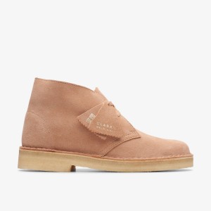 Clarks Desert Boot Warm Beige Stövlar Dam Beige | ATR-157984