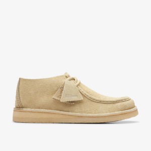 Clarks Desert Nomad Maple Hairy Suede Ökenboots Herr Maple Hairy | UYX-621709