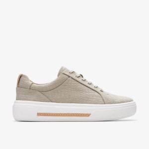 Clarks Hollyhock Walk Stone Interest Platform Skor Dam Grå | OFJ-167850