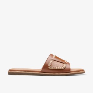 Clarks Maritime Mule Tan Interest Sandaler Dam Bruna | JOD-983650