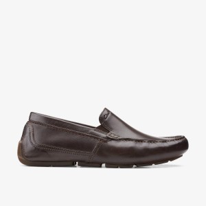 Clarks Markman Plain Dark Brown Finskor Herr Mörkbruna | ADG-285436