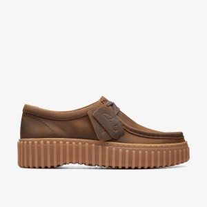 Clarks Torhill Bee Beeswax Platform Skor Dam Beeswax | ERW-278419