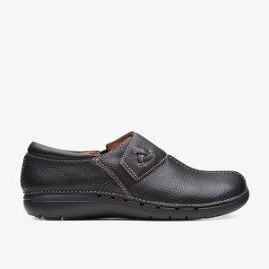 Clarks Un Loop Ave Black Träskor Dam Svarta | WTM-742861
