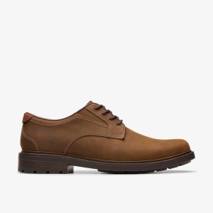 Clarks Un Shire Low Beeswax Leather Finskor Herr Beeswax | SIM-054127