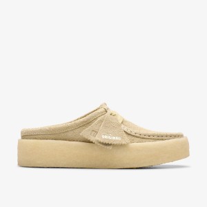 Clarks Wallabee Cup Lo Light Maple Träskor Dam Ljus | CUG-256083